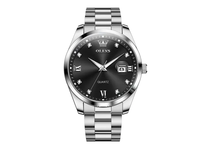 Olevs%203709G%20Stainless%20Steel%20Analog%20Wrist%20Watch%20For%20Men%20-%20Image%202