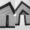 Migeet Screen Door 39.4 * 82.7 Inches Mesh Curtain Mosquito Net with Adhesive Tape and Thumbtacks Preventing Mosquito Insects Flies for Bedroom Baby Room Patio Balcony (Black).