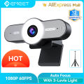 Webcam 1080P 60FPS Autofocus Streaming Web Camera USB Camera with Microphone EMEET USB Computer Camera for Meeting/Gaming/Class. 