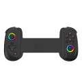 1 Piece D8 Telescopic Game Controller RGB Light Mobile Game Controller with 6-Axis Vibration for Android IOS PS3 Switch PC,B. 