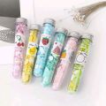 Portable Mini Flower Paper Soap - 1 Tube.