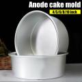 Cake Mold 9/ 8/7/6/5 inch Aluminum Chiffon  Nonstick Food Cake Pan DIY Round Cake Bakeware Home Kitchen Baking Cake Mold Pan. 