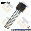 25Pcs- BC558 Transistors 30V 100mA BC558B Transistors 3 Pin Leads General Purpose Transistors. 