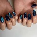 24Pcs Nails Press On Fashion Supplies For Professionals False Charms Nails Tips ABS For Press On Short Square Girls 2024.