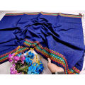 Trendy Half Silk Noyon Tara Khesh Saree For Women All Colour by Ekush Shatak. 