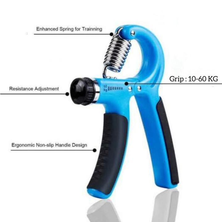 Adjustable Hand Grip Exerciser (10-60kg)_Multi Color