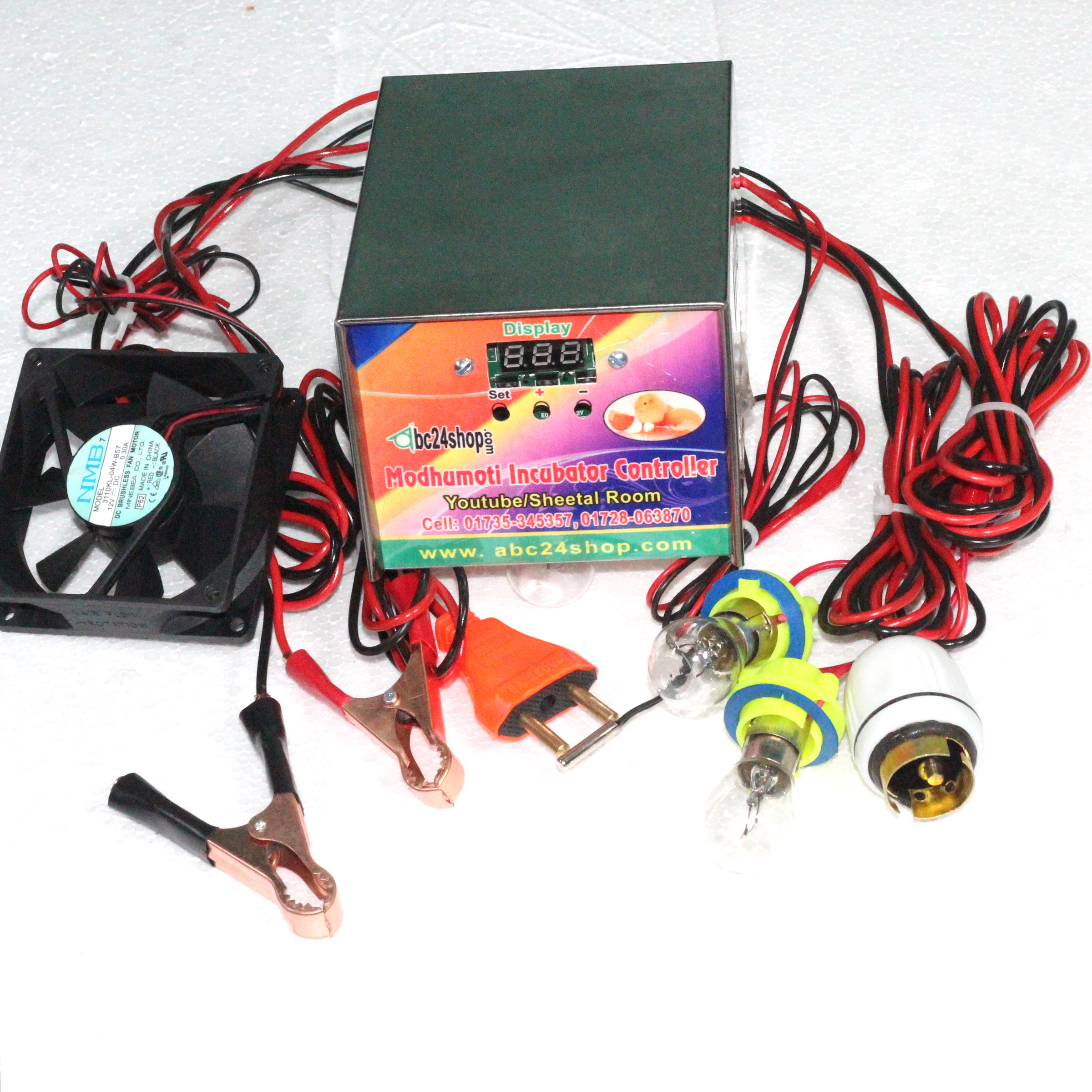 AC DC Egg Incubator Temperature Contrller Set for Egg Incubator