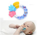 1 Pcs Lovely Silicone Necklace Teethers With Rattle Teethers Toys Teething Baby Care Safe Acessorios Baby Teether. 