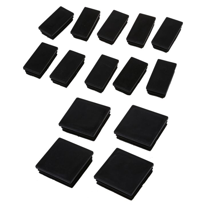 10%20Pcs%20Rectangle%20Tube%20Inserts%20End%20Blanking%20Cap%2025X50mm%20&%204x%20Plastic%20Square%20Tubing%20Tube%20Insert%20Blanking%20End%20Caps%2050mm%20-%20Image%202