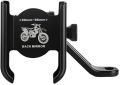 Universal Aluminum Alloy 360° Rotated Adjustable Rear-View NON USB Mirror Type Bike Motorcycle Honda Scoter Cell Phone Mobile Smart Phone Holder or Stand. 