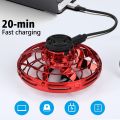 360 Degree Rotating USB Flying Spinner  With Shining RGB Lights. 