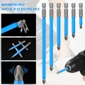14 Pcs Magnetic Anti Screwdriver Bits Set Impact Driver Bit Set 1/4 Inch Hex Drill Bit Set. 