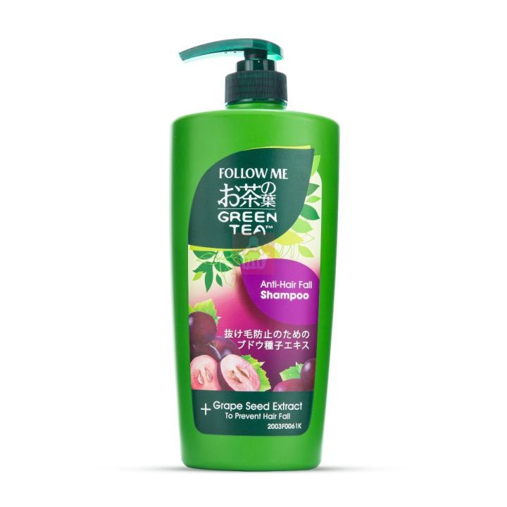 Follow Me Green Tea Shampoo- 650ml Anti Hair Fall