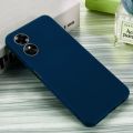 For Oppo A17 / Oppo A17K  Strong Liquid Silicone Soft Gel Rubber Shockproof phone Case back cover. 