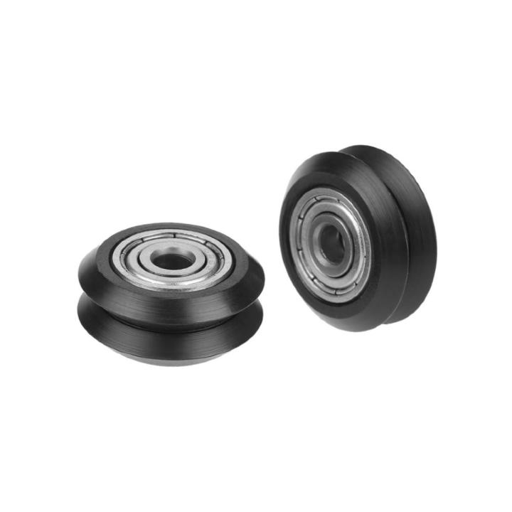 Black V Large - Plastic Pulley Pair for CNC Machine