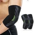 1PCS Elbow Support Elastic Bandage Breathable Arm Elbow Band Cover Injury Protective Sleeve Pad Absorb Sweat Sport Basketball. 