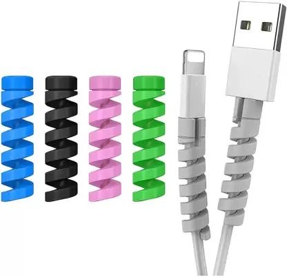4pcs%20Spiral%20Data%20Cable%20Protective%20Cover%20Suction%20Cup%20Is%20Suitable%20for%20The%20Charging%20Cable%200.03%20mm%20/%204pcs%20Charger%20Cord%20Saver%20Cable%20Protector%20-%20Image%203