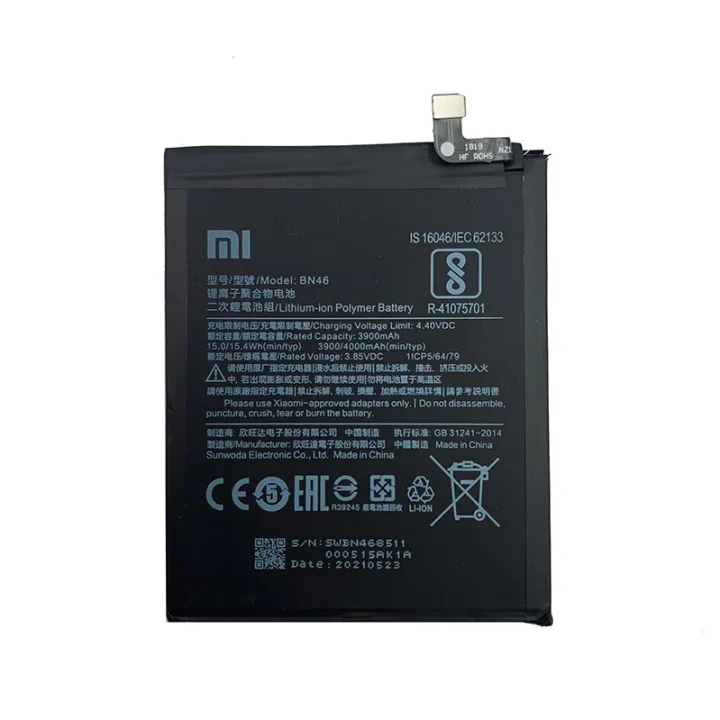 For%20Xiaomi%20Redmi%20Note%208%20Redmi%20Note%208T%20BN46%20Battery%20Capacity%204000mAh%20High%20Quality%20Phone%20Replacement%20Batteries%20-%20Image%202