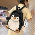 Women's Backpack Large Female Rucksack Backpacks for School Teenagers Girls 2023 Cute Cartoon Penguin Student Korean Bagpack. 
