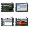 For LCD 3B+/4B 3.2 Inch Touch Display Multi-Function Display. 