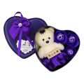 Purple color Love Box Valentine Day Best Love Gift for Girlfriend. 