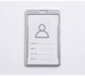 1 PCS Reap Aluminum Name Badge Holder Vertical ID Card holder. 