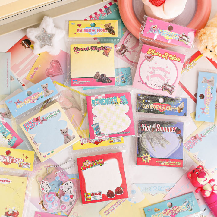 Panda%20Online%20Dream%20Variations%20Series%20Korean%20Note%20Book%20Simple%20Ins%20Style%20Can%20Tear%20Message%20Notepad%20Note%20Paper%20-%20Image%202