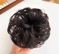 MALIHA UNIQUE Cute Ball Head Wig Black Light Brown Headband Girl Natural Scrunchie Hairdo Natural Fluffy Simulation Hair Accessories. 