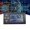 LCD Display Mountain Bike Scooter Speedometer 24V 36V 48V 60V S861 for Electric Bike BLDC Controller Control Panel(SM Plug). 