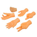 Teasing Cat Plastic Finger Gloves Human Hand Cat Interactive Toys Caress Cat Dog Toys Little Hand Pet Cat Supplies 1 Pcs.