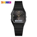 SKMEI 1604 Luxury Fashion Men Women Watch Dual Time Reloj Relogio Masculino Quartz Watches Simple Casual Waterproof Wristwatch. 