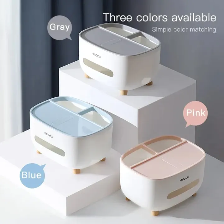 ECOCO%20Napkin%20Holder%20Household%20Living%20Room%20Dining%20Room%20Creative%20Lovely%20Simple%20Multi%20function%20Remote%20Control%20Storage%20Tissue%20Box%20-%20Image%204