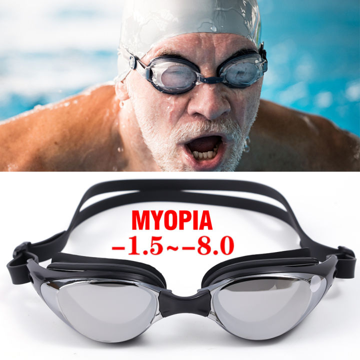 Swim Goggles Swimming Goggles With Earplug for Adult Men Women Daraz