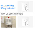 Softly White Bathroom Furniture Range Cabinet Under Sink Storage Cupboard Breathable.