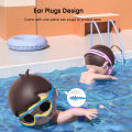 Outtobe Children's Swimming Goggles Waterproof Anti Fog Swim Glasses Professional Equipment Clear Wide Vision Adjustable Swim GlassesDiving Goggles Eyewear Adjustable Eyeglasses with Ear Plugs. 