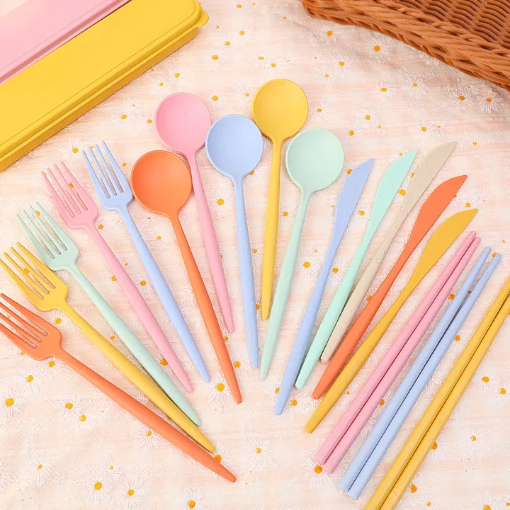 %E3%80%90Top-rated%E3%80%91%203%20In1%20Wheat%20Straw%20Dinnerware%20Set%20Fork%20Spoon%20Set%20Travel%20Picnic%20Camping%20With%20Case%20Portable%20Tableware%20Cutlery%201Set%20-%20Image%205