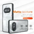 GKK T1 For Nothing Phone 3A Back Cover Transparent Clear Air Protector Soft Frame Hard Armor Cover Luxury Armor Transparent Matte Phone Case Frosted Sheild Hard Plastic Skin Case HD Clear Anti-shock Acrylic PC Case. 
