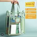 Transparent Expanding File Folder Multipurpose Lightweight Paper Organizer.