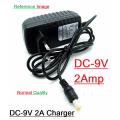 9V 2A NORMAL Quality AC 220V To DC 9V 2A Power Supply Adapters Chargers 9V 2Amp Chargers Adaptors For LED Strip Lights Adapters. 