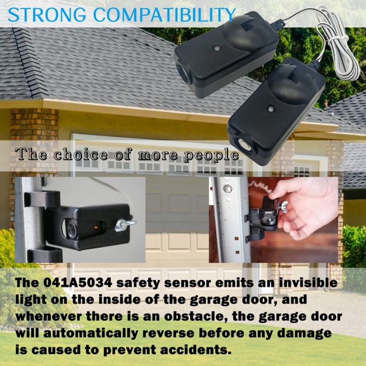 Garage%20Door%20Sensor%20Replacement%20Safety%20Sensor%20Beam%20Eyes%20for%2041A5034%20Liftmaster%20Sears%20Craftsman%20Opener%20Parts%20Accessories%20-%20Image%204