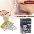 Nose Hair Wax Kit Men Women Effective Safe Nose Hair Removal Wax Bean Set Nostril Cleansing Tool Beauty Paper Free Nasal Care. 