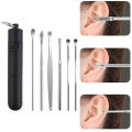 1/6PC/Set Ear Wax Removal Tool Earpick Ear Cleaner Spoon Ear Care Cleaning Tool.