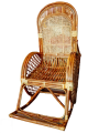 Cane Large Rocking Chair Use For Big Peaple - Rattan Handicrafted Easy Chair Large.