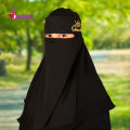 Niqab 2023 Embroidery Letter (Sahzadi) Calligraphy Designed Niqab For Women. 