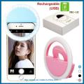 Selfie Ring Light Rechargeable for Mobile China. 