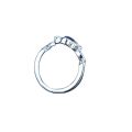 The Vampire Diaries Crystal Cat's Eye Rhinestone Ring Exquisite Jewelry. 