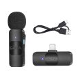 BOYA BY-V10 One-Trigger-One 2.4G Wireless Microphone ystem Clip-on Phone Microphone.