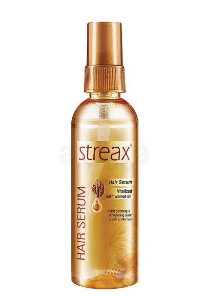 Streax Hair Serum Vitalized With Walnut Oil 90 ML Made In India