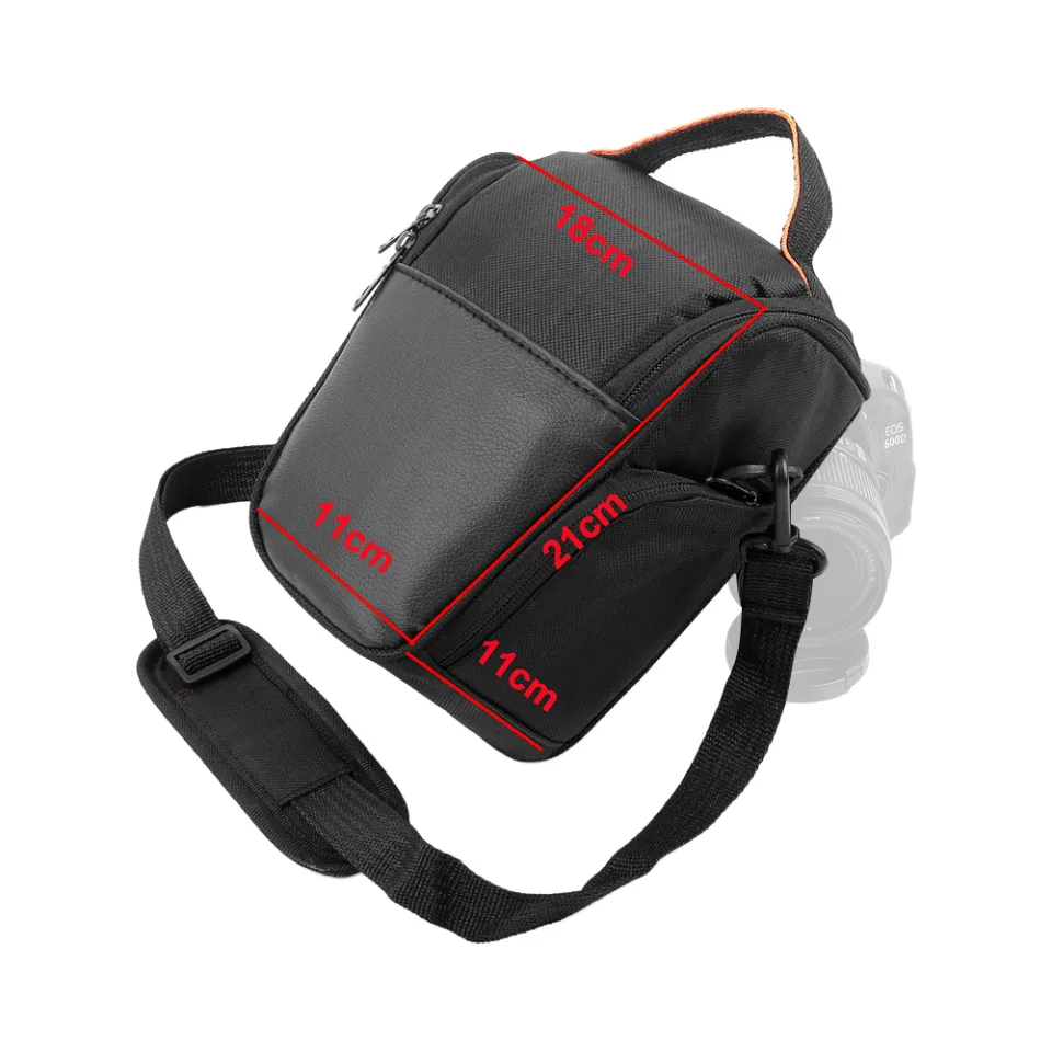 Camera Bag SLR/DSLR Gadget Bag Padding Shoulder Carrying Bag Photography  Accessory Gear Case Waterproof Anti-Shock