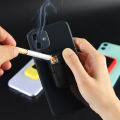2-in-1 USB Lighter and Phone Holder: Multi-Functional Waterproof and Windproof Lighter Dual-Purpose Lighter and Phone Stand. 